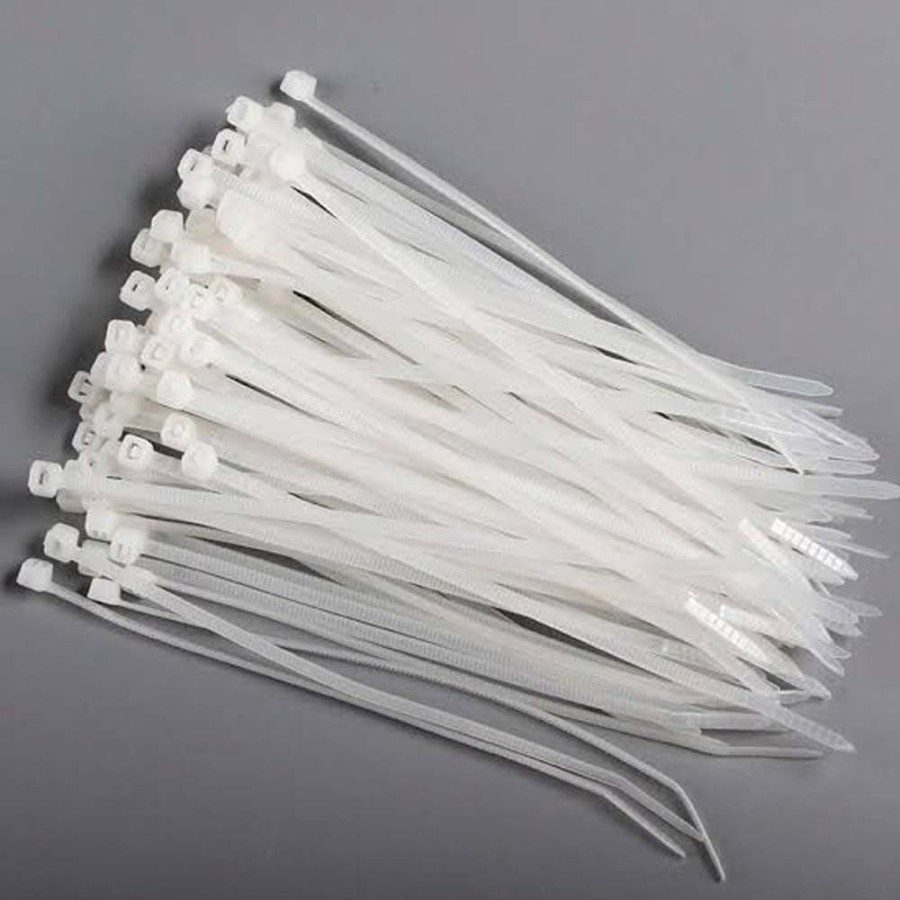 Kabel Ties , Kabel Tis , Cable Ties Sigma Putih (Isi 100 Pcs)