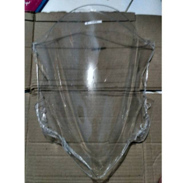 Windshield ninja rr mono jenong visor ninja rr mono jenong