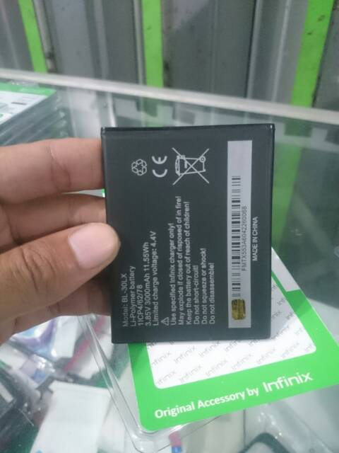 BATERAI BATRE BATTRE BATTERY INFINIX HOT 3 BL-30LX ORIGINAL