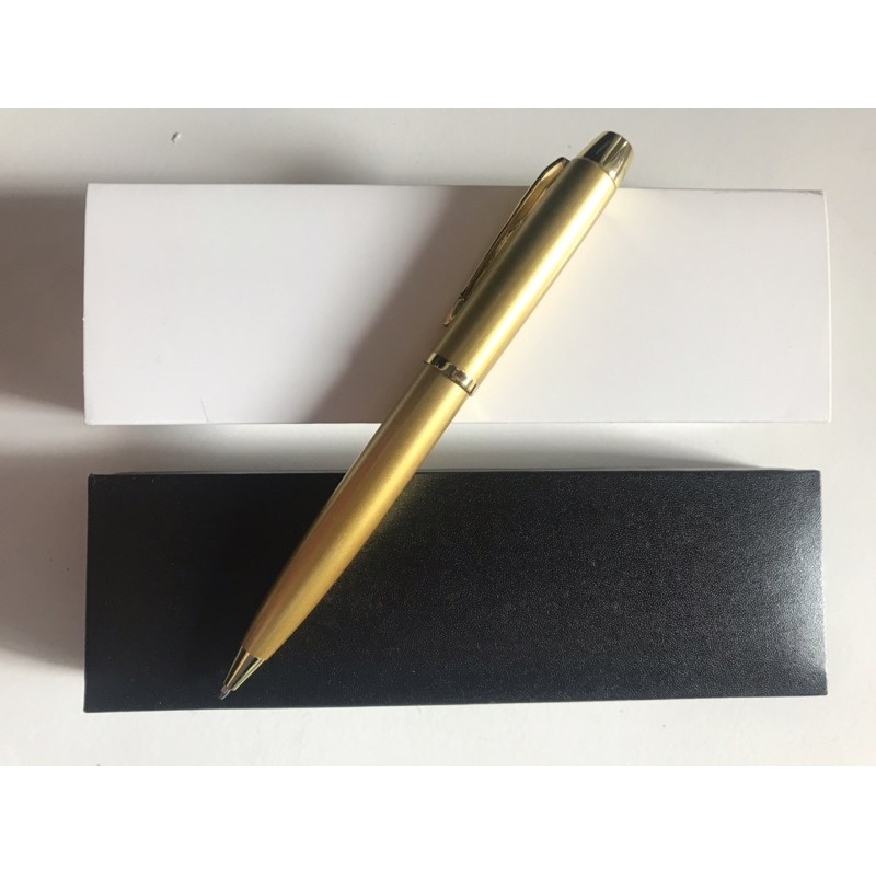 

Pulpen Promosi / Pulpen Model Parker Sonnet Bp Full Gold GT ( Klip Emas )