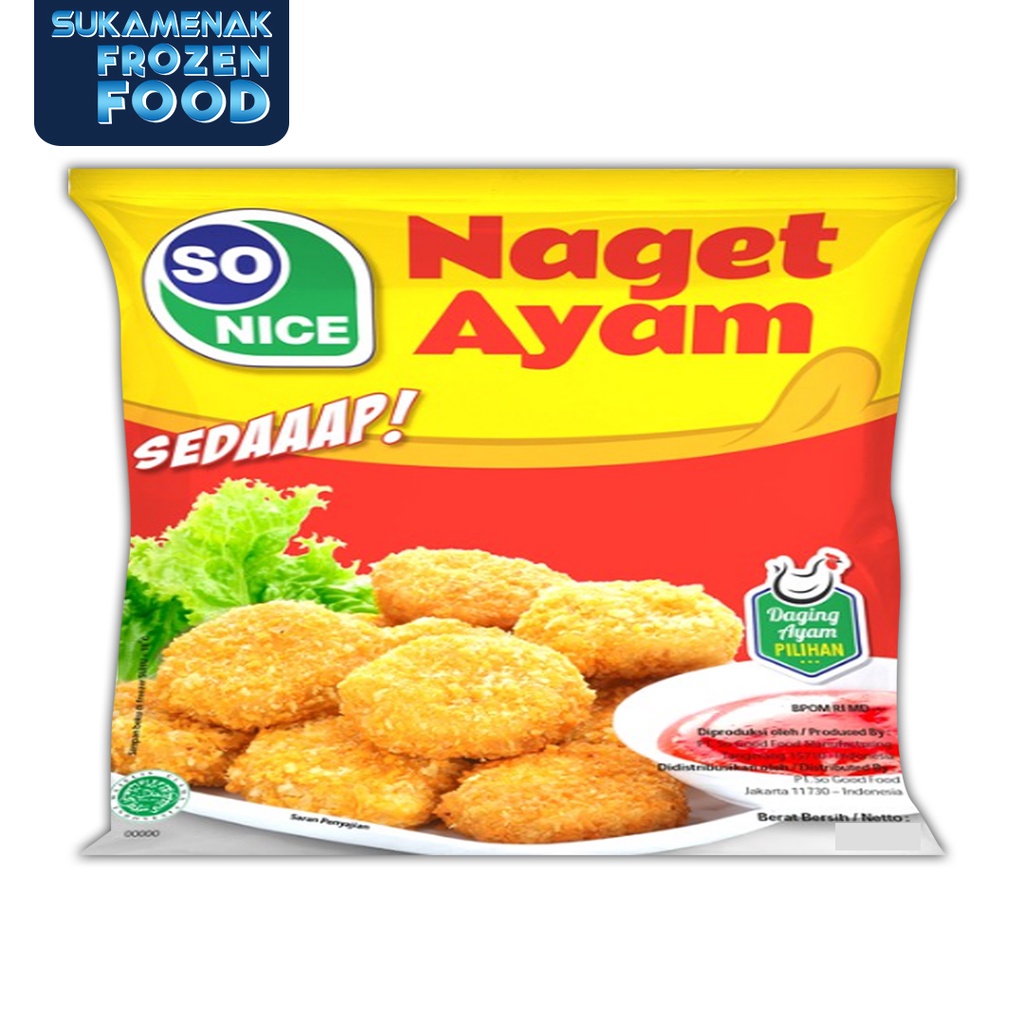 

SO NICE Naget Ayam 500gr