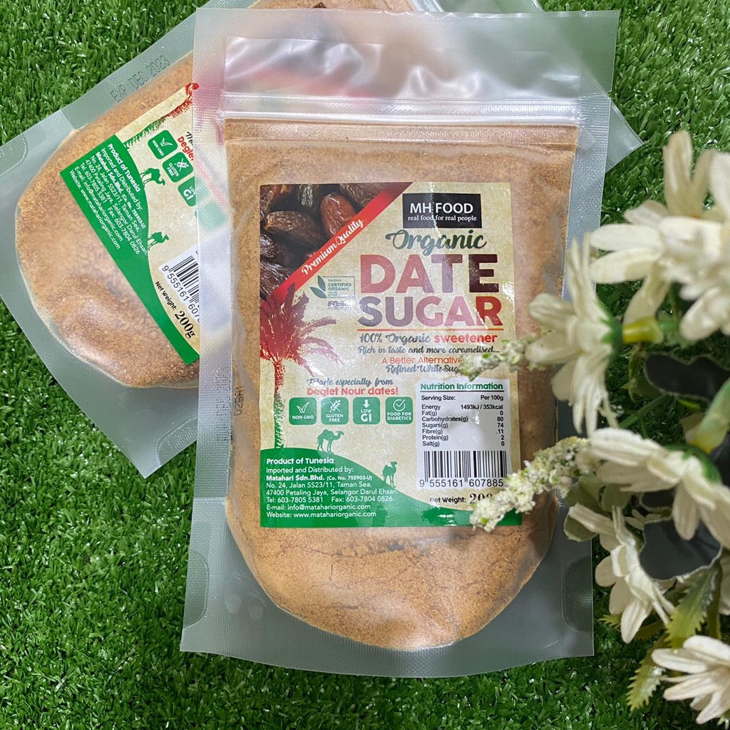 MH Organic Date Sugar 200gr