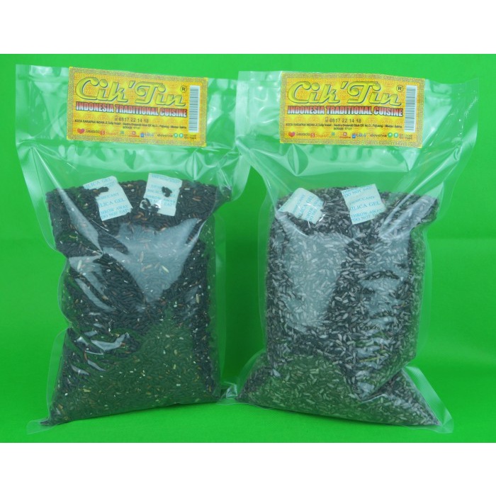 

KETAN-BERAS- CIK'TIN BERAS - KETAN HITAM PK - SUPER PREMIUM - ISI 1KG. -BERAS-KETAN.