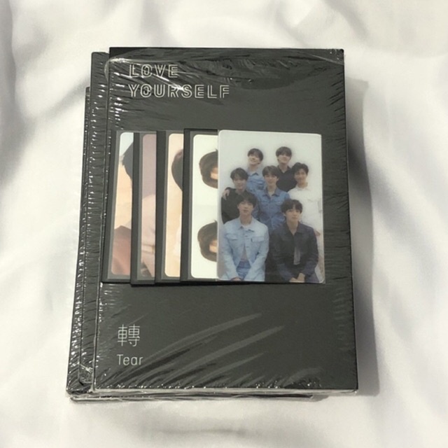 [UNSEALED] ALBUM LY TEAR Y, O, U, R WITH JIMIN PC FULLSET + POSTER & SPC TEAR BTS