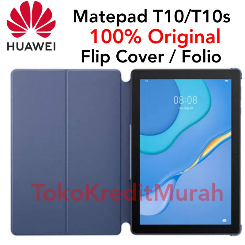 Huawei Matepad T10 T10s Tablet Folio Book Cover Flip Case Buku Lipat