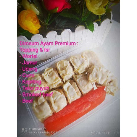 

DIMSUM PREMIUM HARGA MINIMUM ISI 10PC