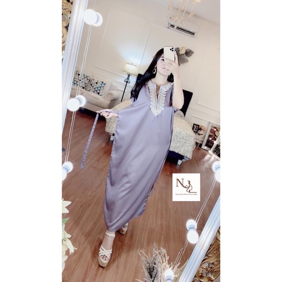 Daster turki renda by nola/kaftan/daster arab/daster julia ruffle nola/daster sematakaki/