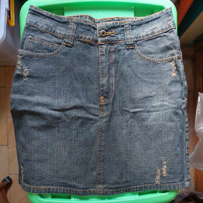 Rok Jeans model A-line