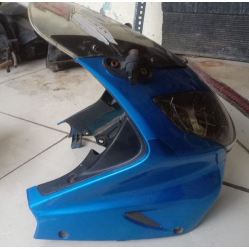kepala batok headlamp set cover visor 2nd ori cbr150 old built up thailand kpp