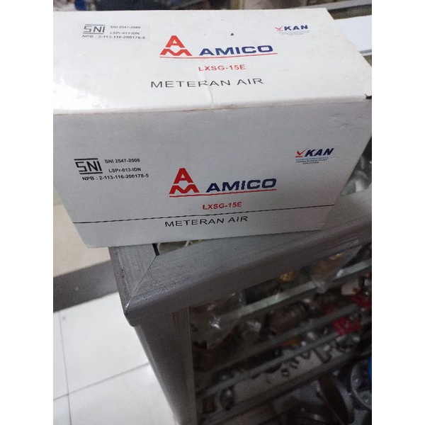 meteran air amico 1/2".....