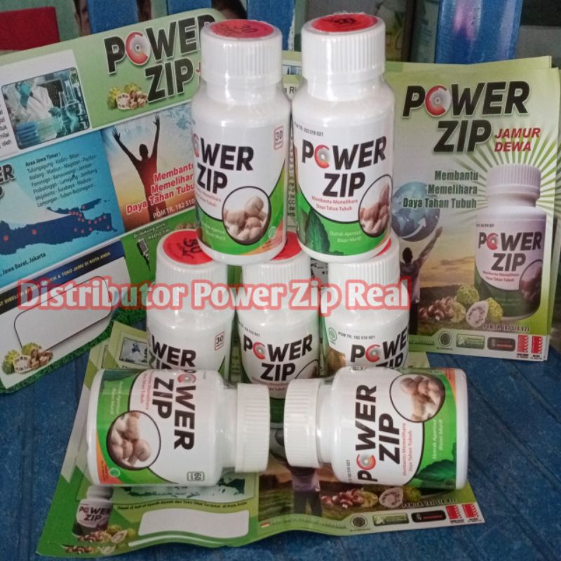Power Zip Herbal 30 kpl Ori Distributor
