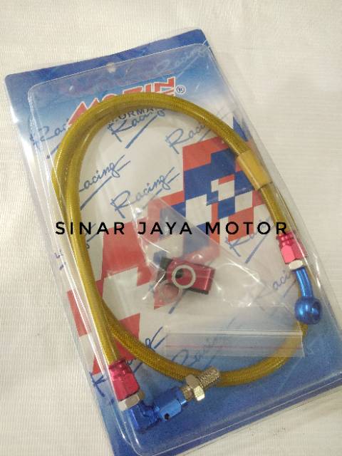 Selang rem depan 95cm morin  slang rem kabel selang rem