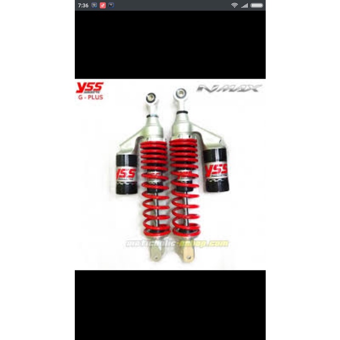 Shock tabung nmax / shock yss nmax G+ 100%ORIGINAL/uang kembali