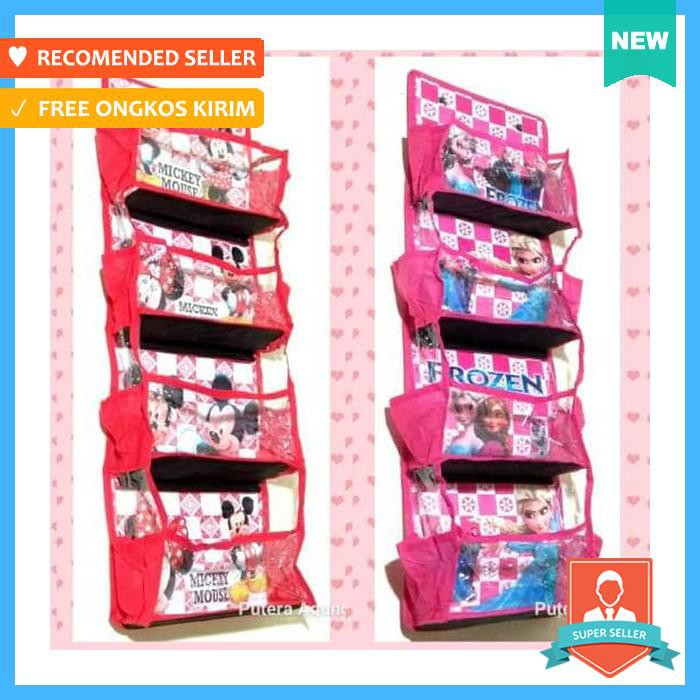 Tempat penyimpanan - rak kosmetik gantung serbaguna tempat sisir dll - rumah tangga