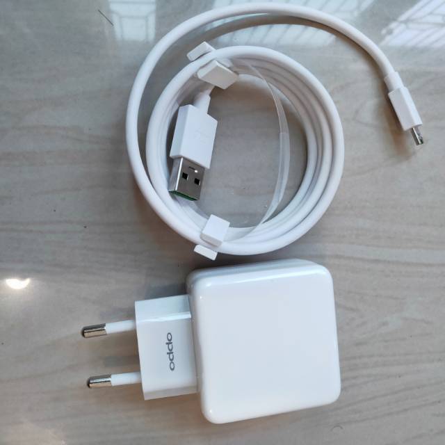 Charger cas casan hp oppo 100% ori original asli vooc realme bawaan cabutan cepat fast charging reno