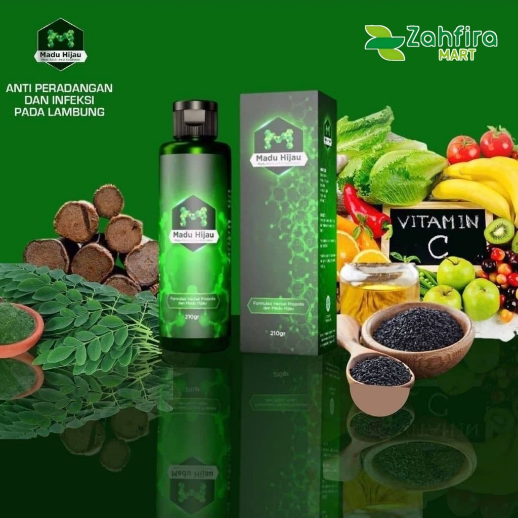 MADU HIJAU ORIGINAL - OBAT ASAM LAMBUNG AMPUH-1