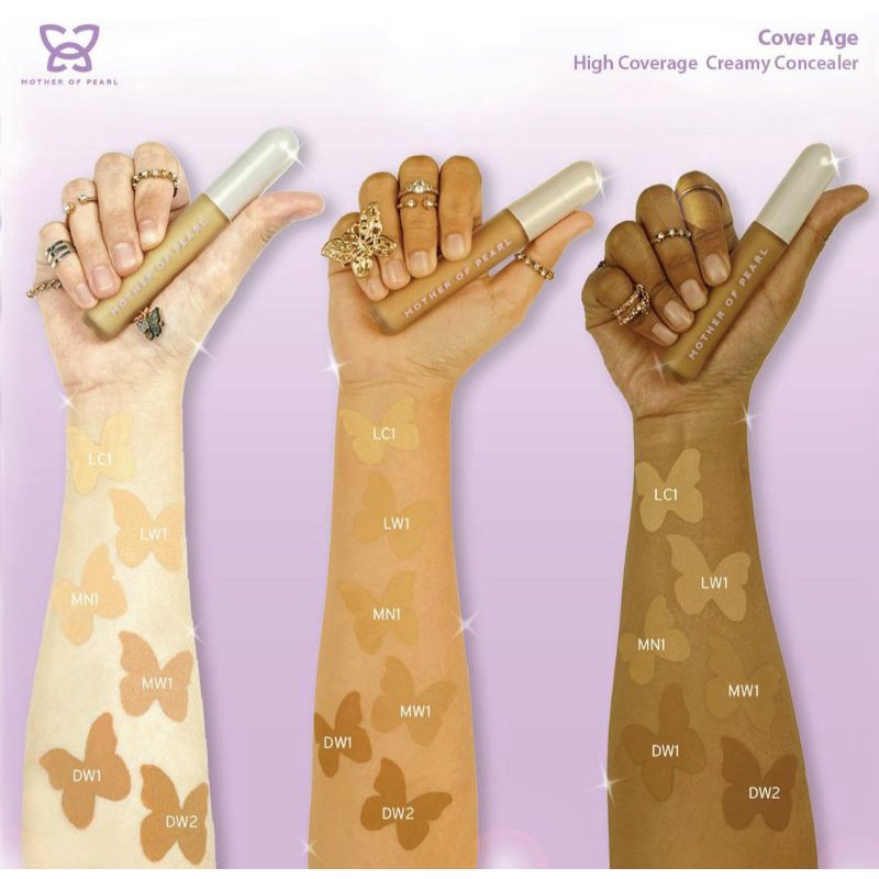 Mother Of Pearl MOP Cover - Age High Coverage Creamy Concealer