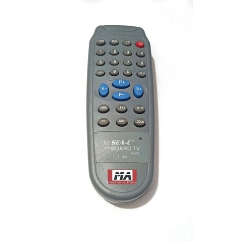 Remote TV China atau Mesin TV China Wansonic 54Z4 / T15A (TERMASUK BATERAI)