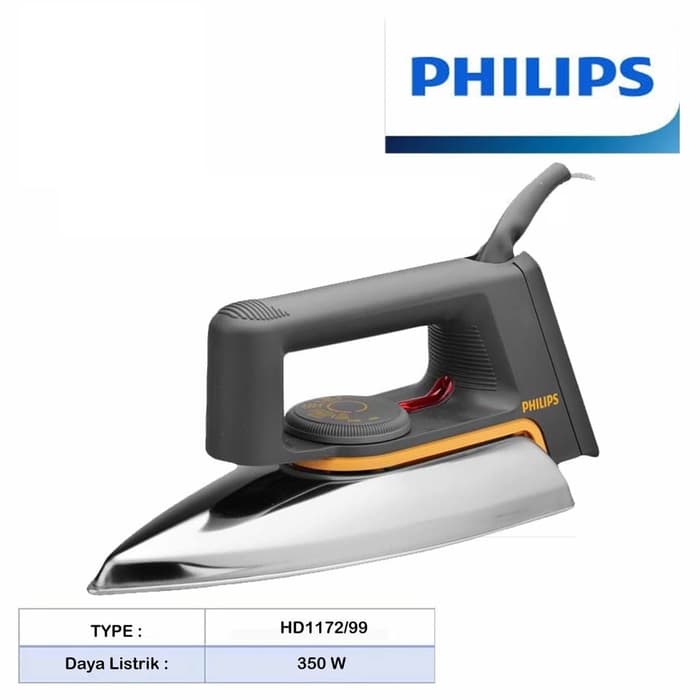 Philips Setrika Classic HD 1172 Original 100% / Setrika Philips Classic HD 1172 / Setrika / Philips 