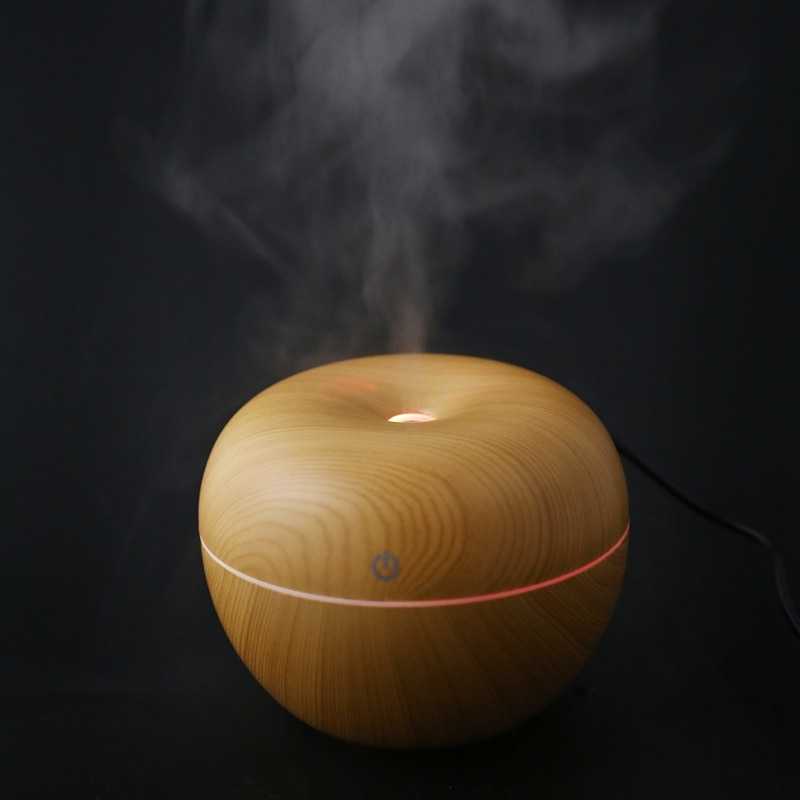 Taffware Air Humidifier Ultrasonic Aromatherapy Wood 130ml HUMI AUG17