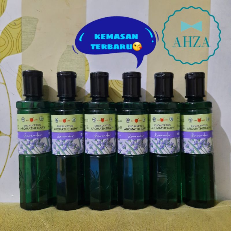 AHZA MINYAK KAYU PUTIH AROMATHERAPY LAVENDER CAP LANG 15ML/30ML/60ML/120ML