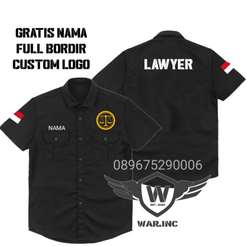 KEMEJA SERAGAM LAWYER