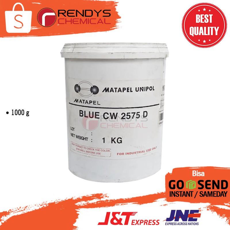 Pigment Pasta Untuk Resin Merk UNIPOL / Pewarna Resin 1 Kg - Blue CW 2575 D