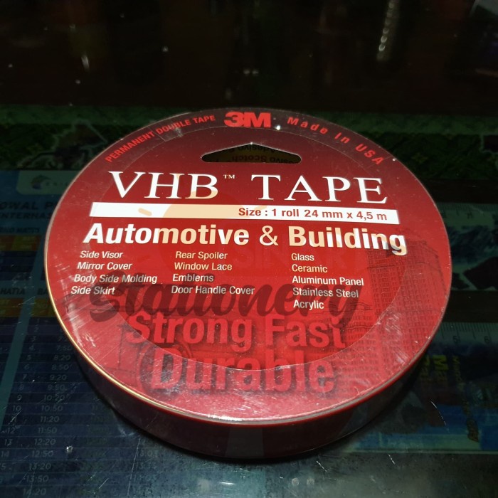 

Gaya Vhb Tape 3M 24Mm X 4.5M Terlaris