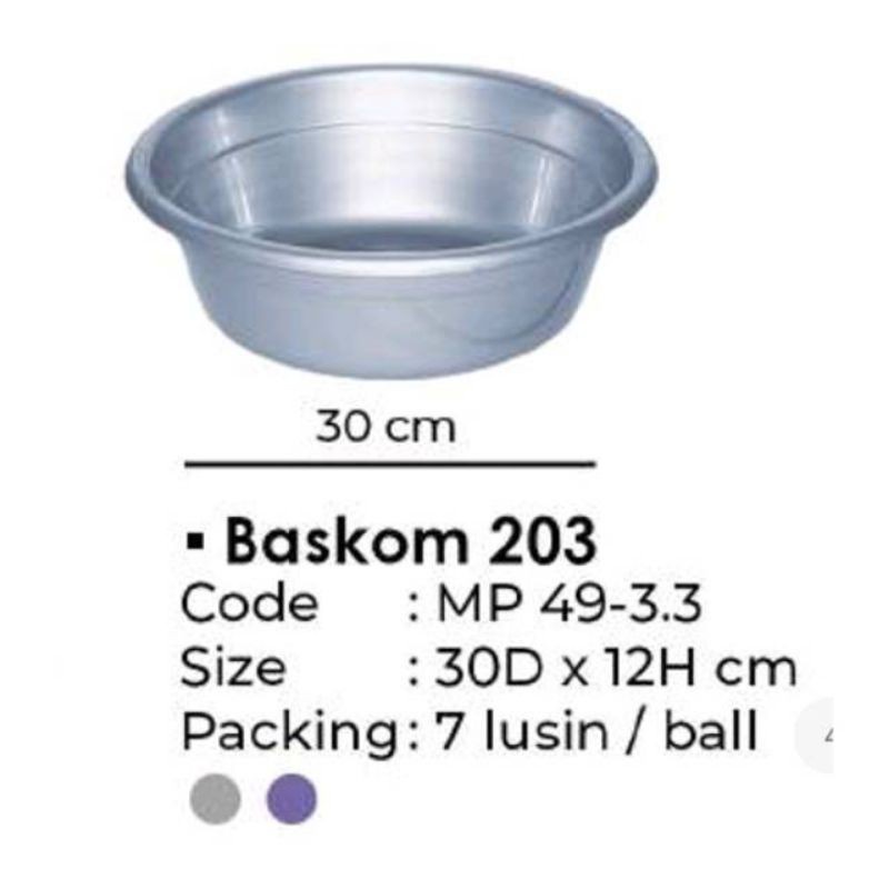 Baskom plastik baskom diameter 30 cm