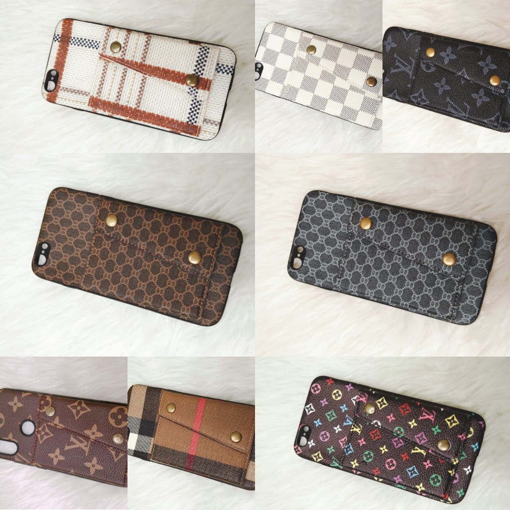 CASE KULIT HP  + DOMPET MINI SAMSUNG J6PLUS / CASE LEATHER + MINI WALLET FOR PHONE