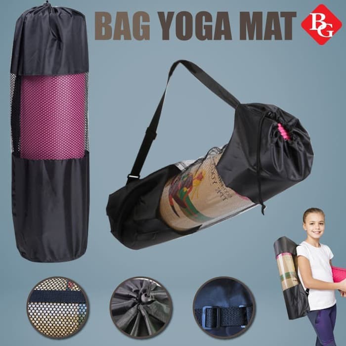 Tali Tas Penyimpan Matras Yoga Tali Bahu Shoulder Strap Mat Bag — 9