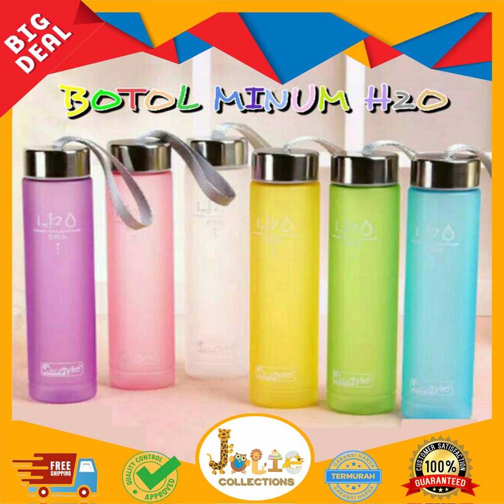 JOLIECOLLECTIONS BOTOL  MINUM H2O DOFF 280ML BOTOL  MINUM 