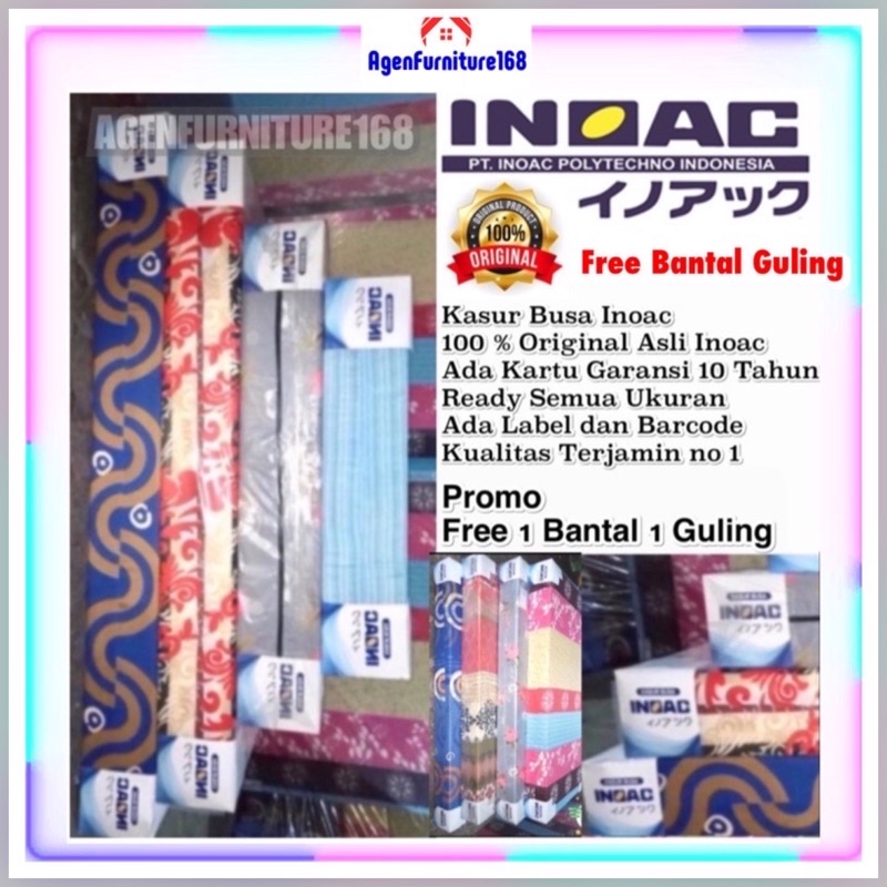 Kasur Busa Inoac Uk 200x180x30 cm Bergaransi dan Original