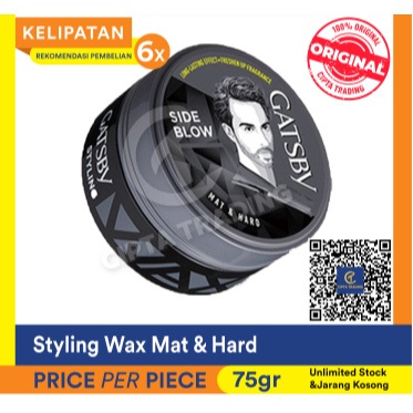 ♔ Gatsby wax styling  Harajuku 75 gr kemasan ✮