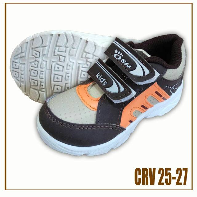 SALE!! OSH CRV 25-27 / Sepatu Sekolah Anak Laki Paud TK