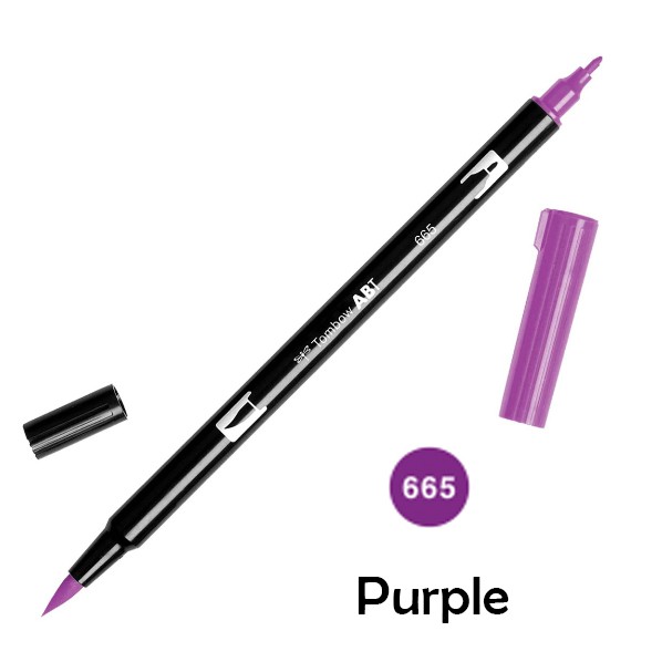 

ABT Tombow Dual Brush Pen - 665 Purple