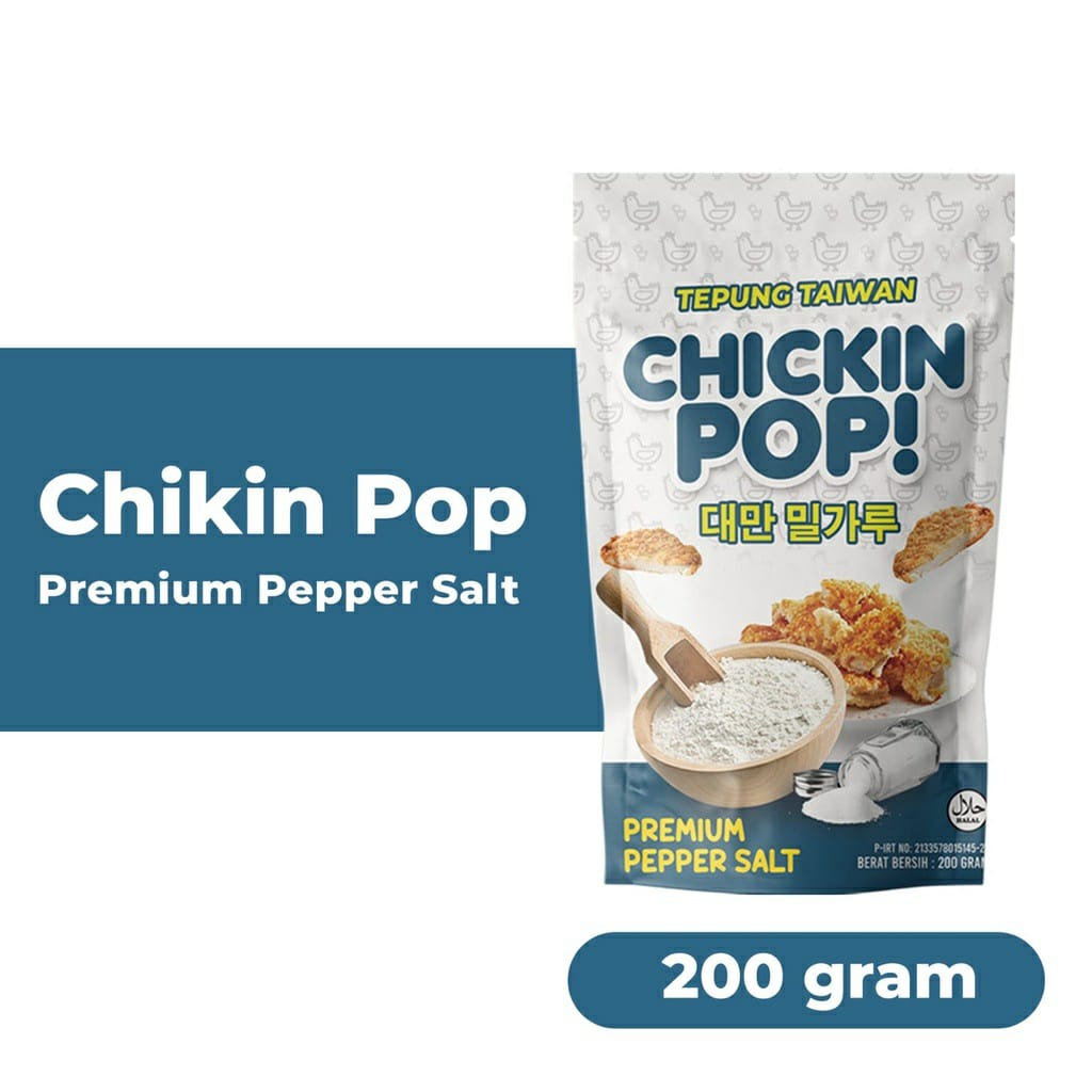 Chickin Pop Tepung Taiwan 200gr