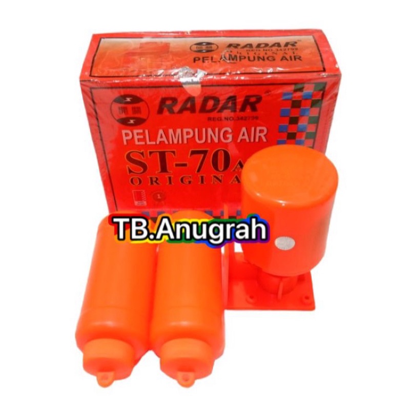 Radar ST-70AB Asli Hologram Pelampung Tandon Toren Level Air Otomatis RADAR Air Otomatis