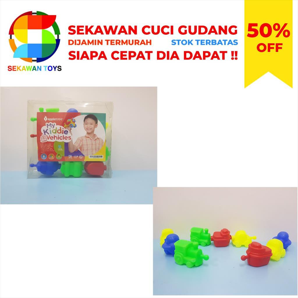 Mainan Anak Edukasi My Kiddie  Vehicle/ Mobil-Mobilan SEKAWAN SALE