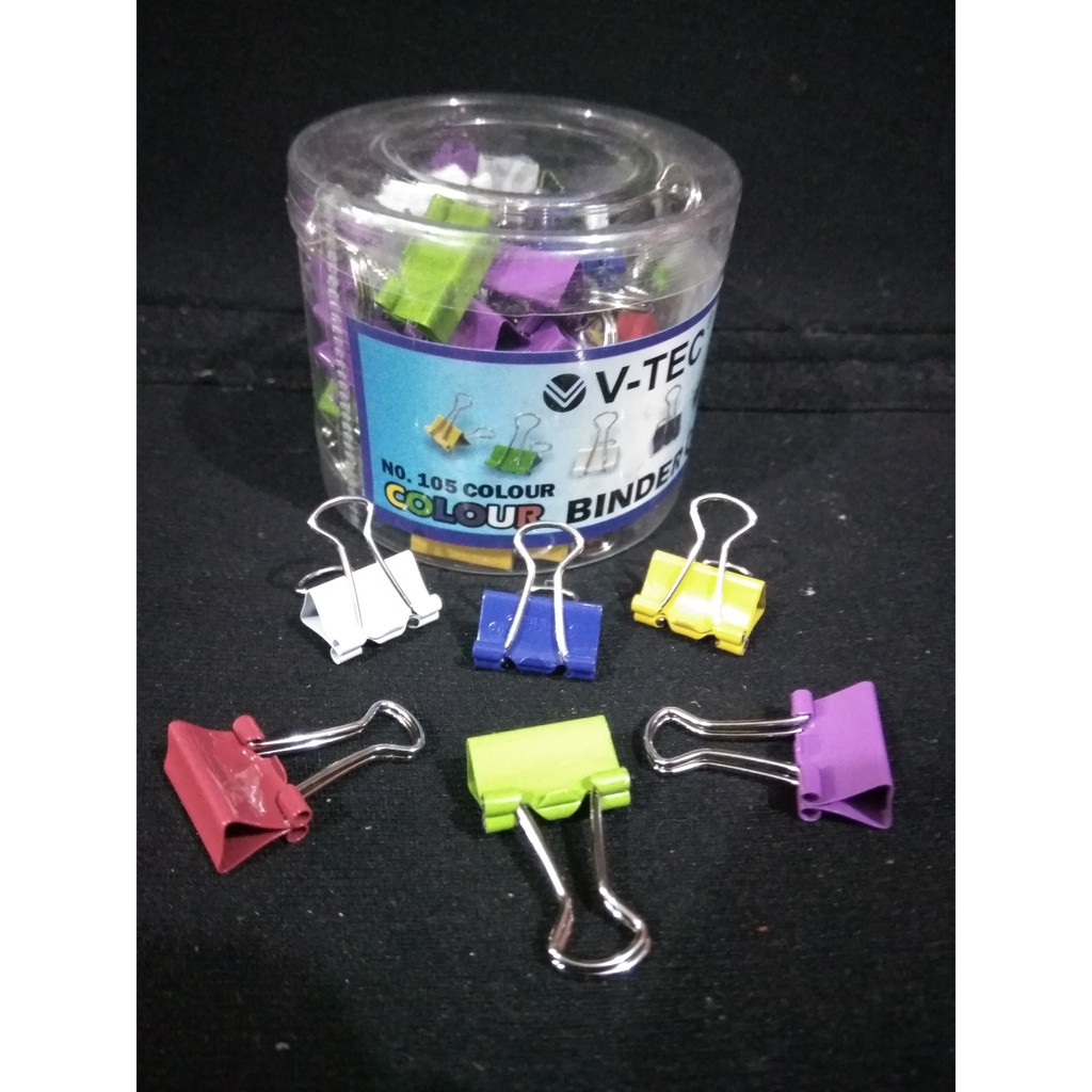 

Binder clip 105 warna VTEC