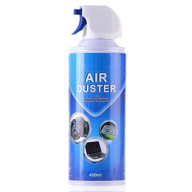 Air Duster Semprotan Angin High Pressure 400ml - Hitam