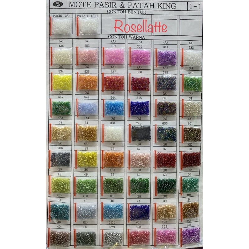 PAYET MANIK MANIK MOTE PASIR PATAH