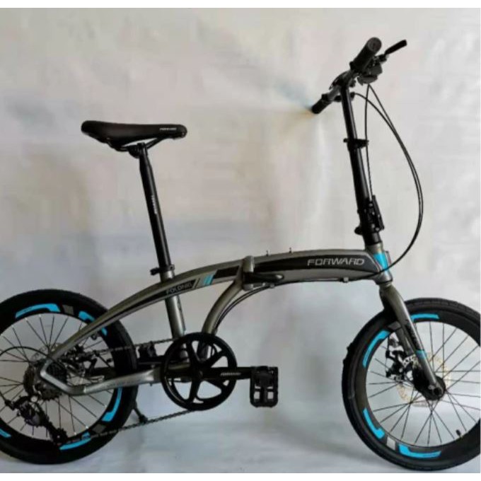 FORWARD FOLDING ALLOY 20" DISC BRAKE 8 SPEED