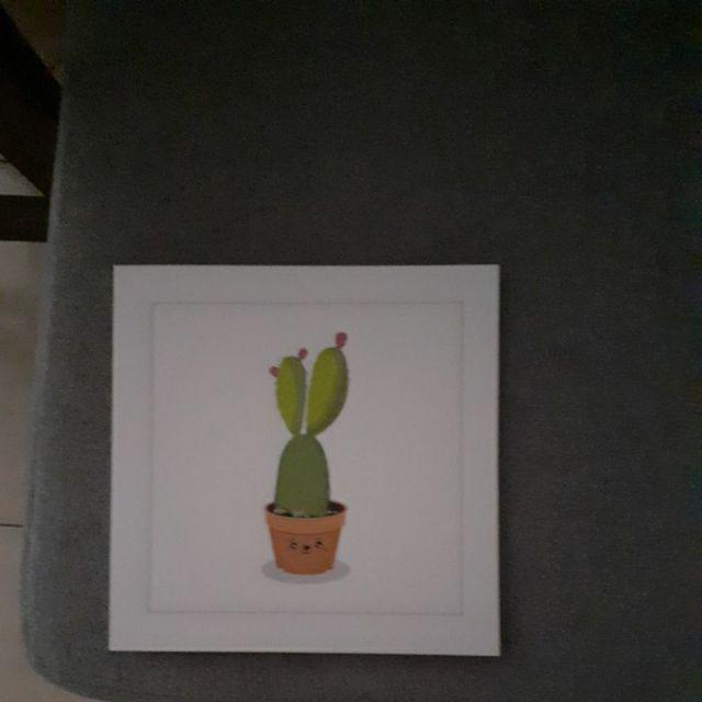 Craftpedia Hiasan Dinding Poster Tanaman 20x20 Cm - Grd