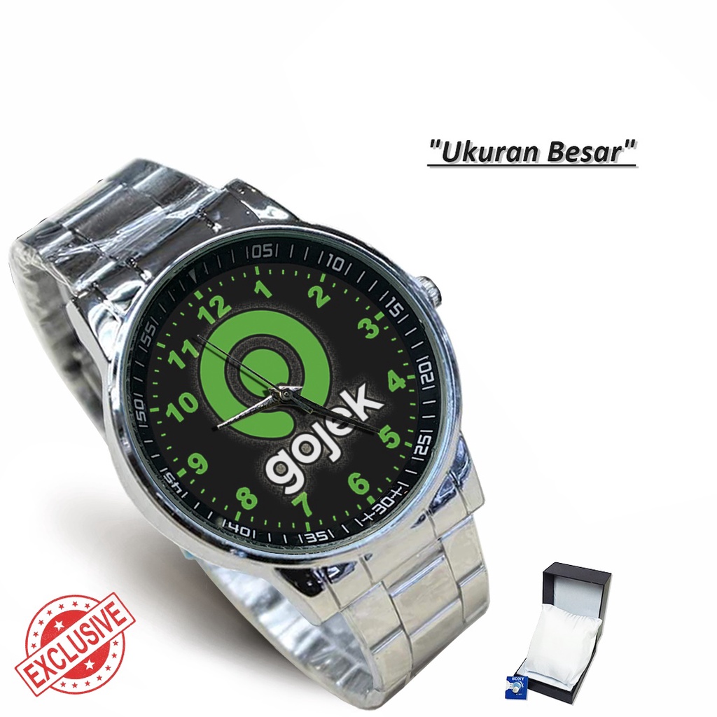 Jam Tangan Rantai Couple GOJEK INDONESIA 1 (Nice)