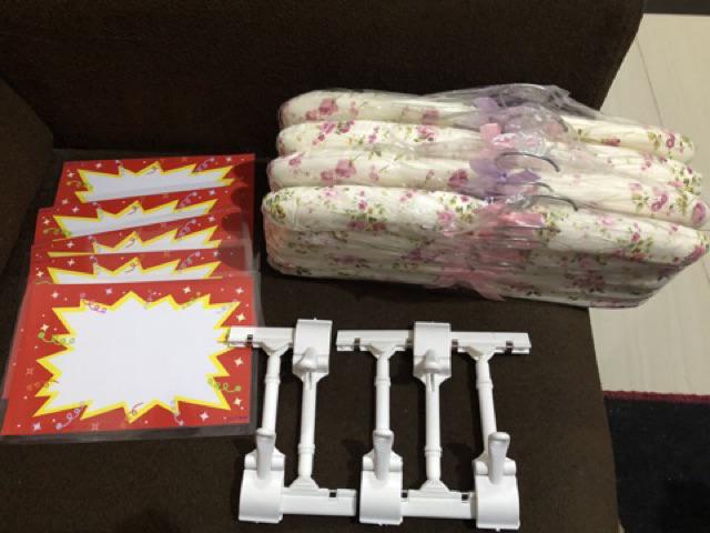 Hanger Busa Motif Display Gantungan Baju Kain Motif Nafisa [hbm]