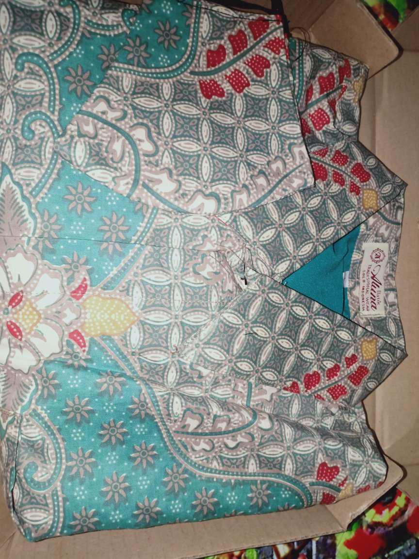 Baju Batik Pria Lengan Panjang Modern Batik Pria Slim Fit Kemeja Batik Pria Lengan Panjang Ads 074