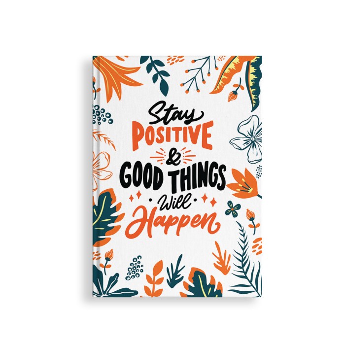 

(BISA COD) Notebook Custom #Floral - Custom Notebook - Planner - polos