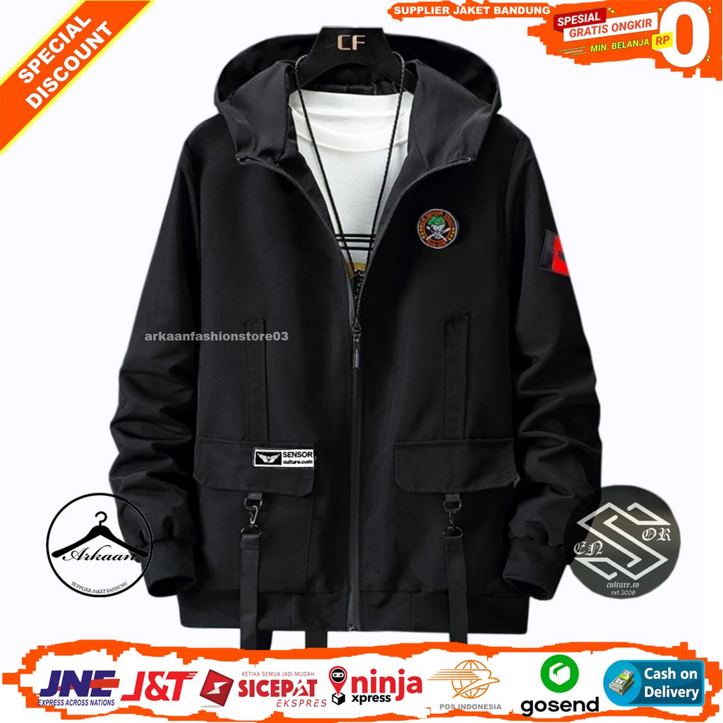 JAKET HOODIE PRIA / JAKET HOODIE OUTDOR X-TRAIL ORIGINAL SENSOR