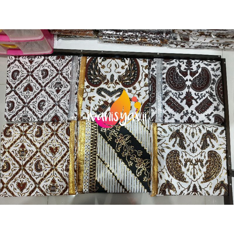 Sepasang Jarik Pengantin, Prodo Gold/ Silver